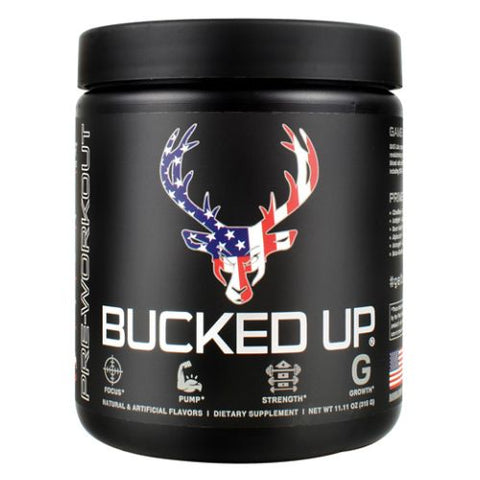 Bucked Up, Pre-Workout Bucked Up, Merica Rocket Pop 11.11 Oz