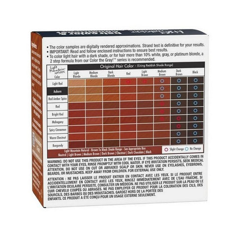 Light Mountain, Natural Hair Color And Conditioner Auburn, Auburn 4 Oz