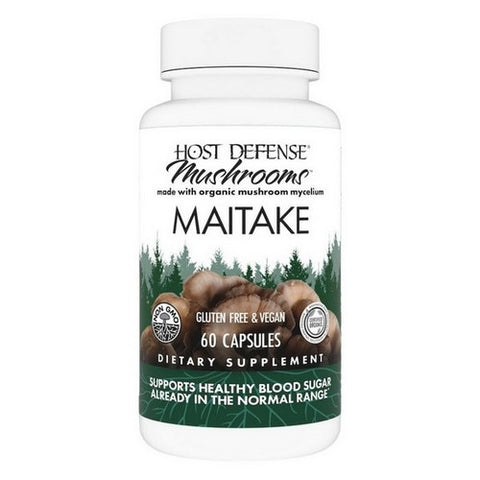 Host Defense, Maitake Capsules, 60 Cap