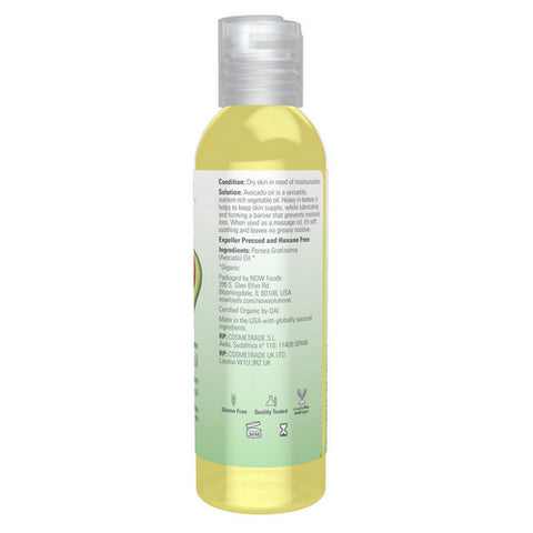 Now Foods, Organic Avocado Oil, 4 Oz