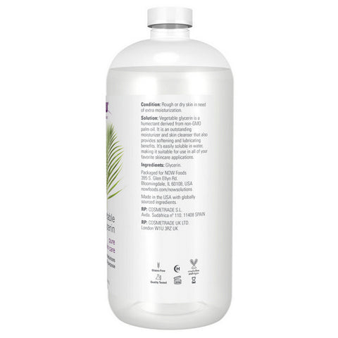 Now Foods, Vegetable Glycerin, 32 Oz
