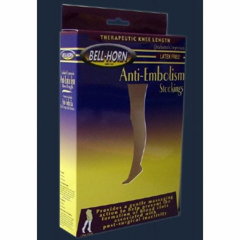 DJO, Anti-embolism Stocking Knee High Medium Beige Closed Toe 11000M, 1 Pair