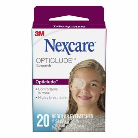 3M, Nexcare Opticlude Eye Patch Orthoptic 5.7 X 8 cm Adhesive, Box Of 20