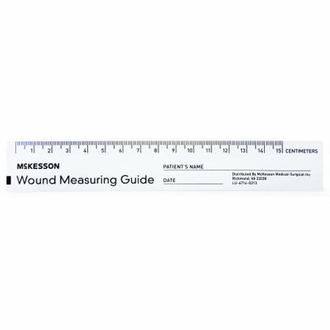 McKesson, Wound Measuring Guide McKesson 6 Inch Length Paper NonSterile, Case Of 24
