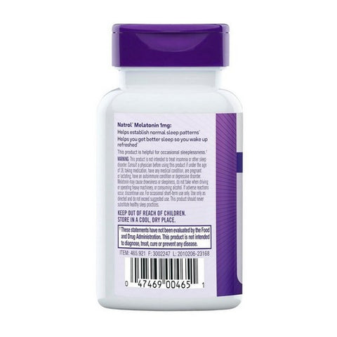 Natrol, Melatonin, 1 MG, 90 Count