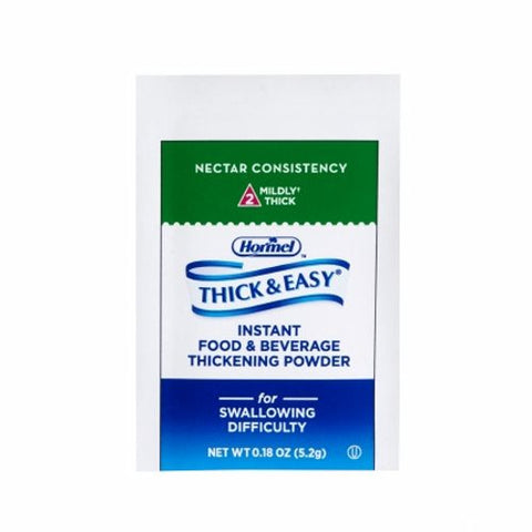 Food and Beverage Thickener Thick & Easy  16 oz. Container Individual Packet Unflavored Powder Necta Nectar 1 Each by Hormel