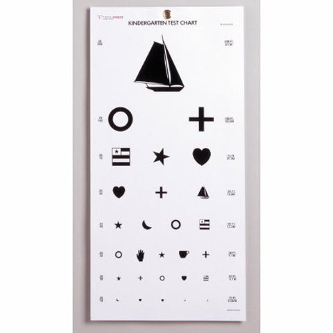 McKesson, Eye Test Chart McKesson 20 Feet Kindergarten, Count of 5