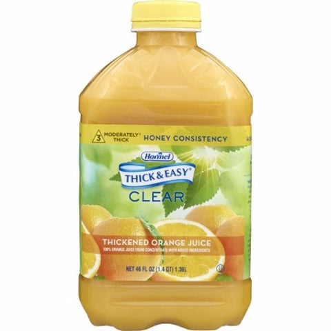 Hormel, Thickened Beverage Orange Juice 46 oz, Count of 6