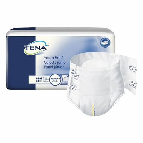 Tena, Unisex Adult Incontinence Brief ProSkin Plus X-Small Disposable Moderate Absorbency, Case Of 3