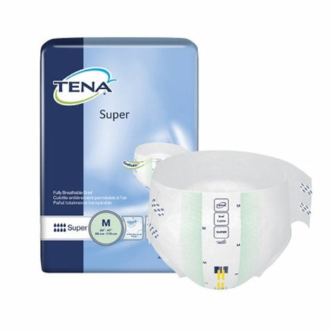 Tena, Unisex Adult Incontinence Brief, Case Of 2