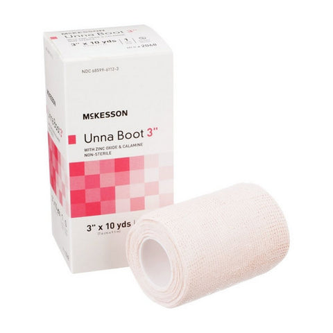 McKesson, Unna Boot McKesson 3 Inch X 10 Yard Cotton Calamine / Zinc Oxide NonSterile, Count of 1