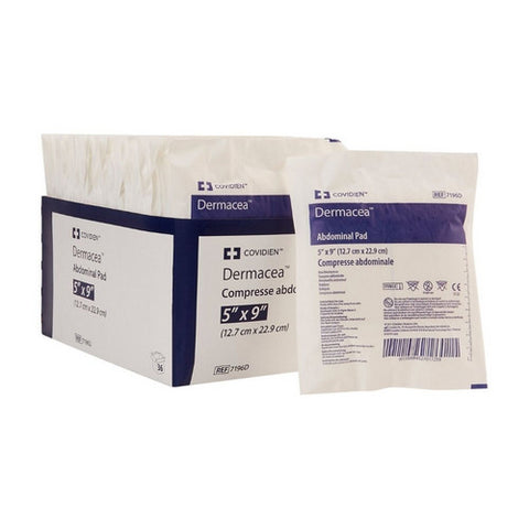 Cardinal, Abdominal Pad 5 X 9 Inch Sterile 7196D, Count of 1