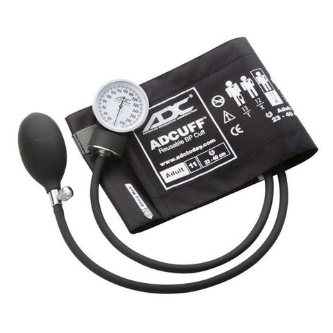 Diagnostix, Aneroid Sphygmomanometer Unit Adult Cuff Nylon Cuff 23 - 40 cm 760-11ABK, Count of 1