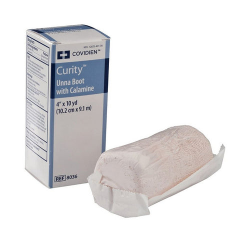Cardinal, Unna Boot Zinc Oxide Calamine 4 Inch X 10 Yard, 1 Roll
