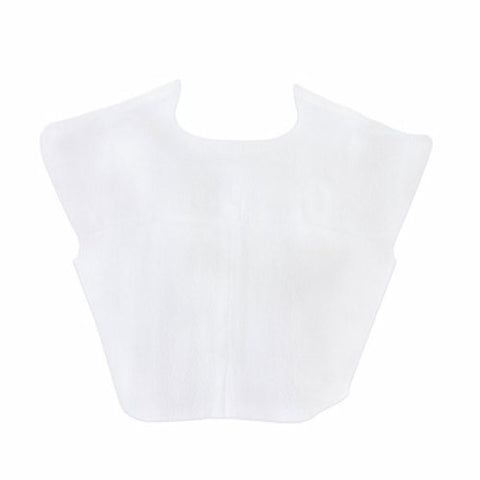 McKesson, Exam Cape White Front / Back Opening Without Closure Unisex 18-107, Count of 100