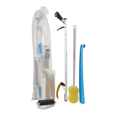 Fabrication Enterprises, ADL Hip / Knee Equipment Kit FabLife Standard Reacher - 26 Inch Length / Shoehorn - 18 Inch Length, Count of 1