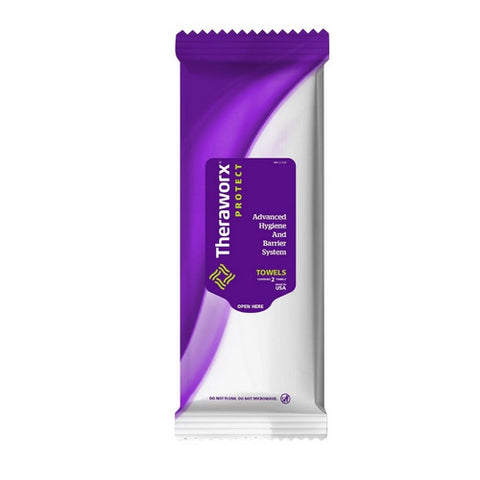 Avadim, Rinse-Free Bath Wipe Theraworx  Protect Specialty Care Individual Packet Cocamidopropyl Betaine Lave, 1 Pack