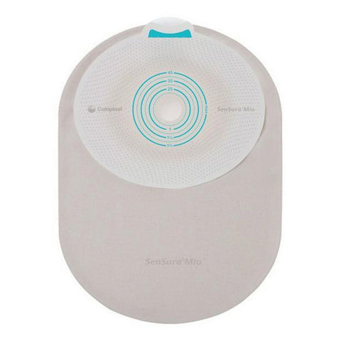 Coloplast, Filtered Ostomy Pouch SenSura  Mio One-Piece System Maxi 5/8 to 1-3/4 Inch Stoma Closed End Flat, Tr, Box Of 30