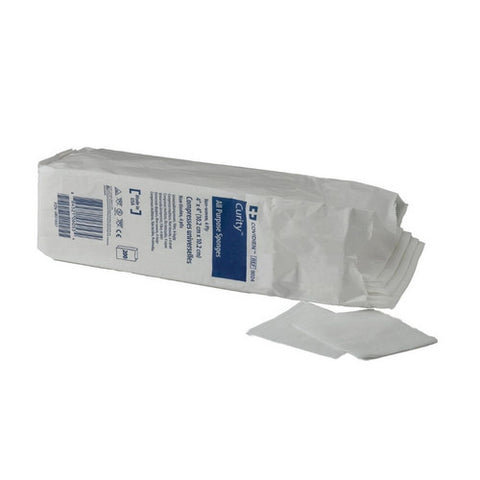 Cardinal, NonWoven Sponge Curity Polyester / Rayon 3-Ply 2 X 2 Inch Square NonSterile, Case Of 25