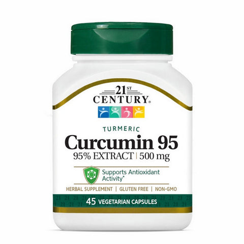 21st Century, Curcumin  95, 45 Veg Caps