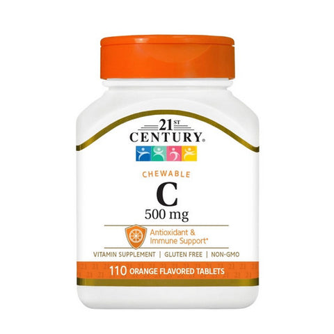 21st Century, Vitamin C, 500mg, 110 Tabs