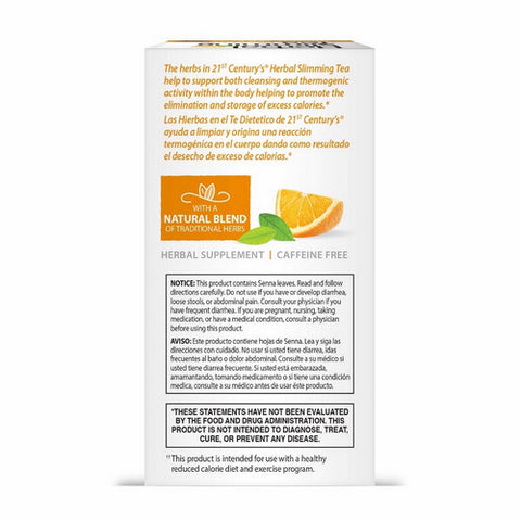 21st Century, Herbal Slimming Tea, Orange Spice 24 Bags