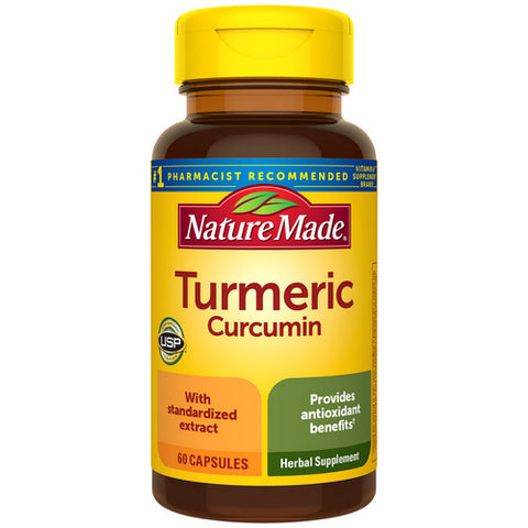 Nature Made, Turmeric Curcumin, 500 mg, 60 Caps