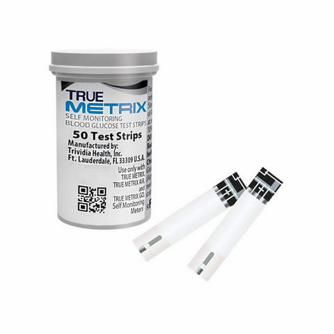 True Metrix, Blood Glucose Test Strips, 50 Count