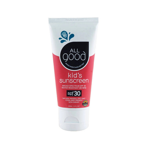 All Good, Kids Mineral Sunscreen Lotion SPF 30, 3 Oz