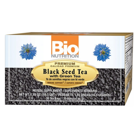Bio Nutrition Inc, Black Seed Tea With Green Tea, 30 Bags