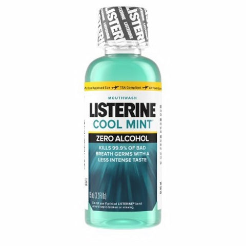 Listerine, Mouthwash Clean Mint Flavor, 3.2 Oz