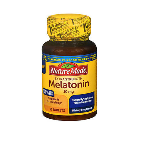 Nature Made, Melatonin, 10 mg, 70 Tabs