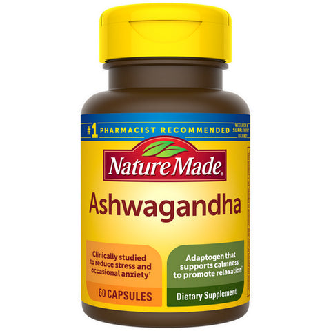 Nature Made, Ashwagandha, 60 Count