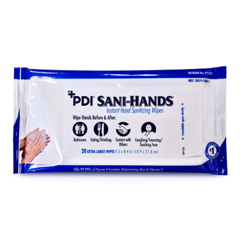 Sani-Hands, Hand Sanitizing Wipes, Case Of 48