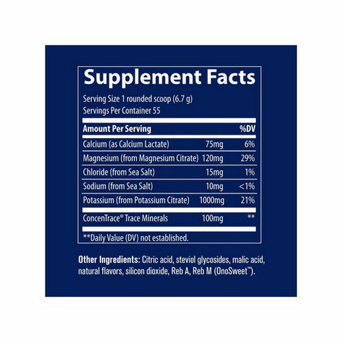 Trace Minerals, KETO Electrolyte Powder  Lemon Lime, 55 Servings