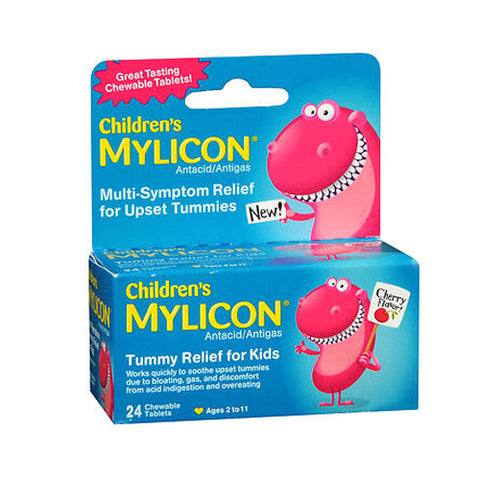 Mylicon, Multi-Symptom Relief, 24 Chewable Tabs