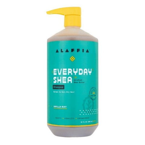 Alaffia, Shampoo Vanilla Mint, 32 Oz