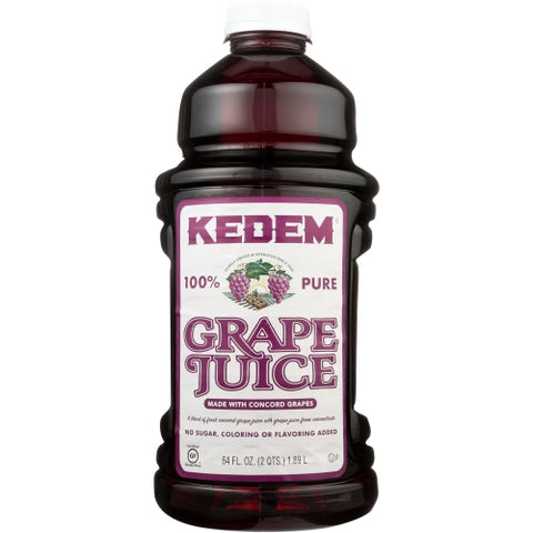 Kedem, Juice Grape Concord, Case of 8 X 64 Oz