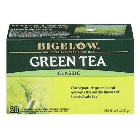 Bigelow, Green Tea Classic, 20 Bags (Case of 6)