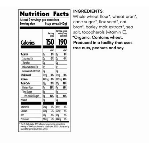 Natures Path, Organic Flax Plus Multibran Flakes, 13.25 Oz(Case Of 12)