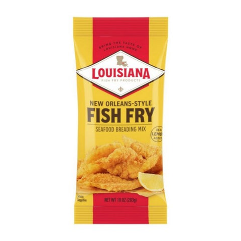 Louisiana Fish Fry, New Orleans Style Lemon Fish Fry, 10 Oz
