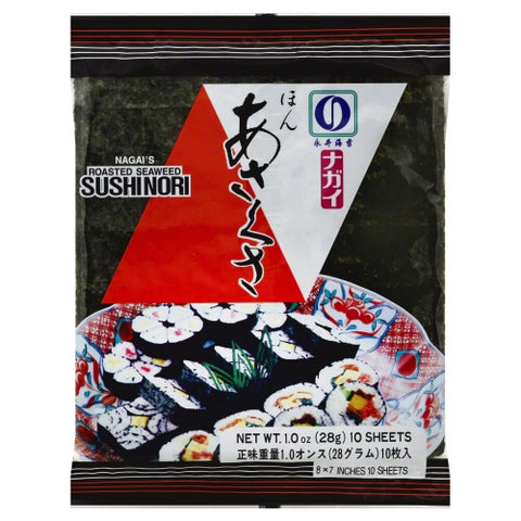 Nagai, Seaweed Rstd, 1 Oz(Case Of 12)