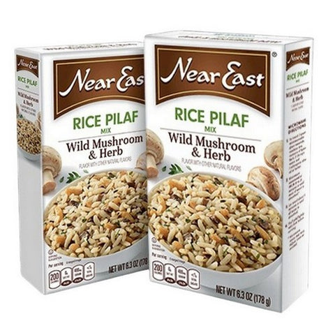 Near East, Wild Mushroom And Herb Rice Pilaf Mix, 6.3 Oz(Case Of 12)