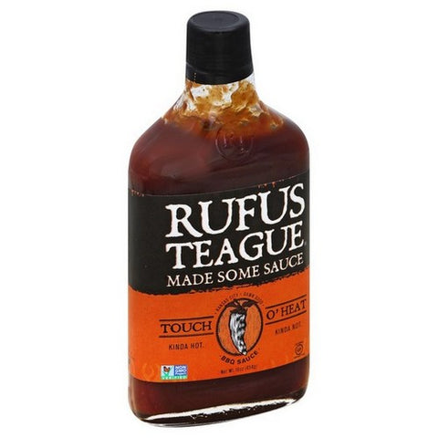 Rufus Teague, Touch O'Heat Gluten Freebarbecue Sauce, 15.25 Oz(Case Of 6)