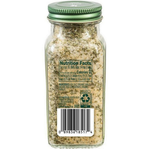 Simply Organic, Organic Garlic Salt, 4.7 Oz(Case Of 6)