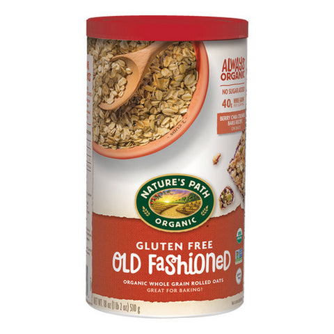 Natures Path, Organic Oats Old Fashioned, 18 Oz