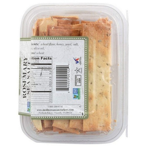 Firehook, Cracker Rosemary Snack Box, 5.5 Oz(Case Of 8)