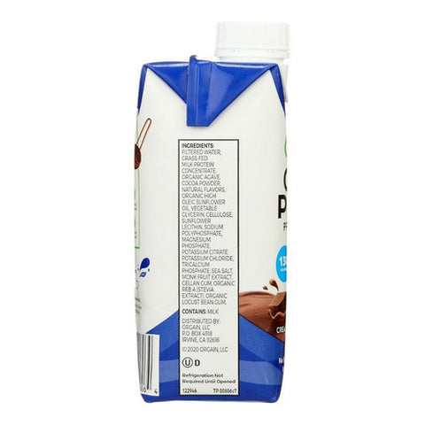 Orgain, Whey Protein Shake Chocolate Fudge, 11 Oz(Case Of 12)