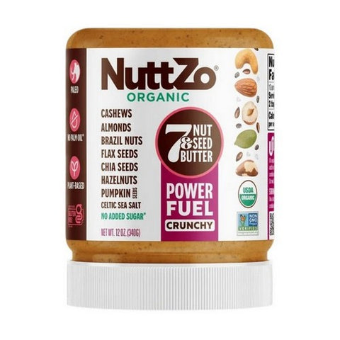 Nuttzo, Crunchy Power Fuel, 12 Oz(Case Of 6)