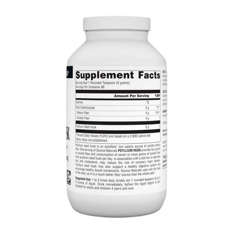 Source Naturals, Psyllium Husk Powder, 12 oz (340 g)